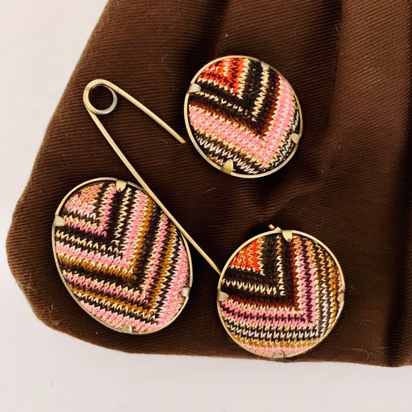 MISSONI BUTTON EMBELLISHED CLUTCH LIMITED EDITION RARE - Picture 2 of 12